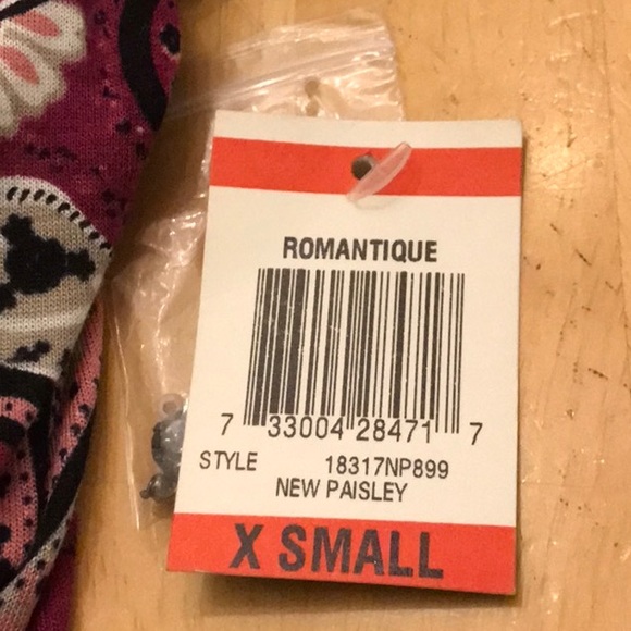 INC International Concepts Romantique New Paisley (XSmall) with Tags - Picture 5 of 5